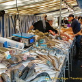 Big range of fish at Marché Président Wilson 